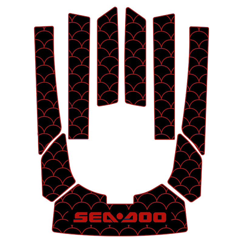 Custom 1997-2000 SeaDoo GTL Jet Ski EVA Traction Mats HzKaiCun