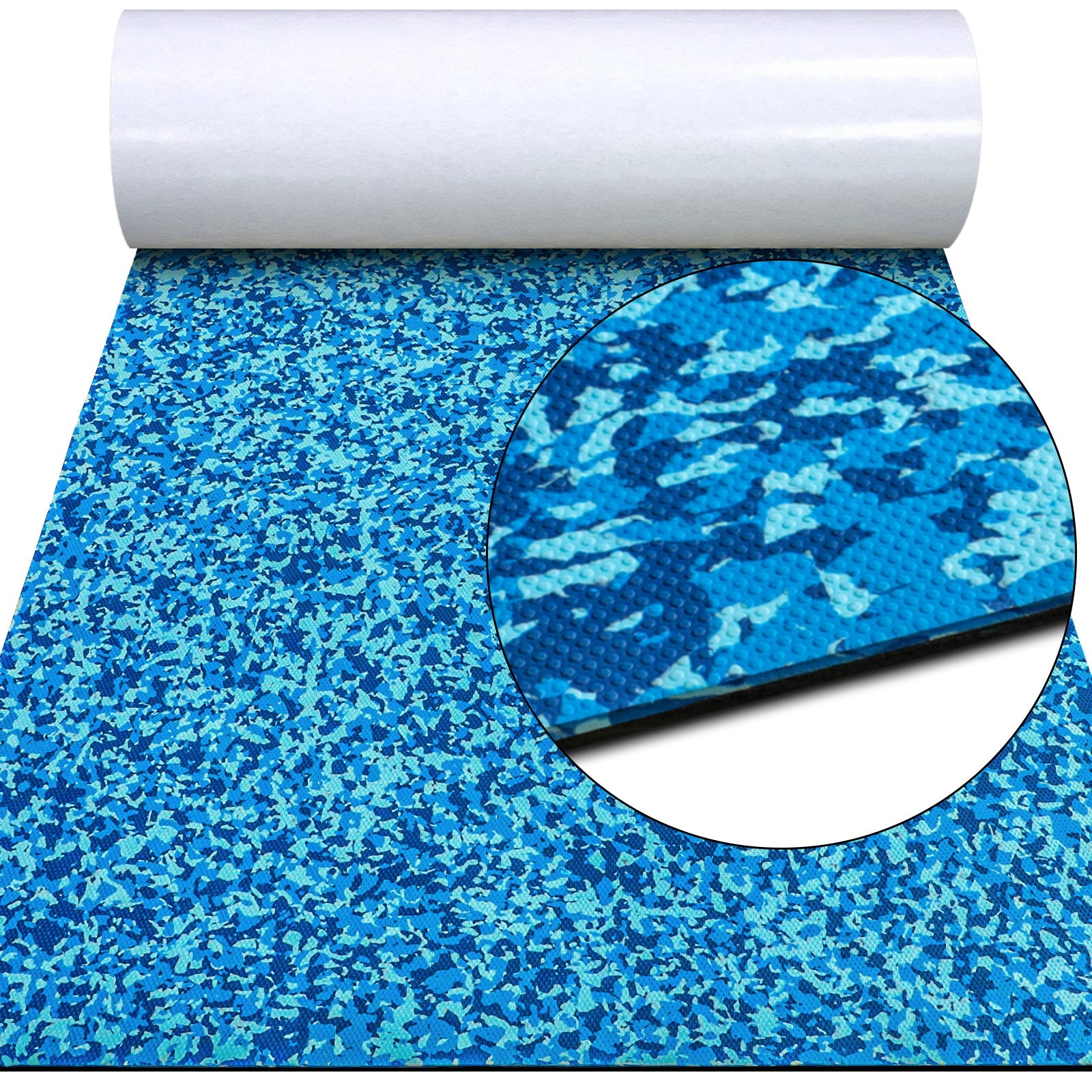 EVA Foam Sheets - Ocean Camo Hot Pressed Dots Boat Mat Marine Decking HzKaiCun