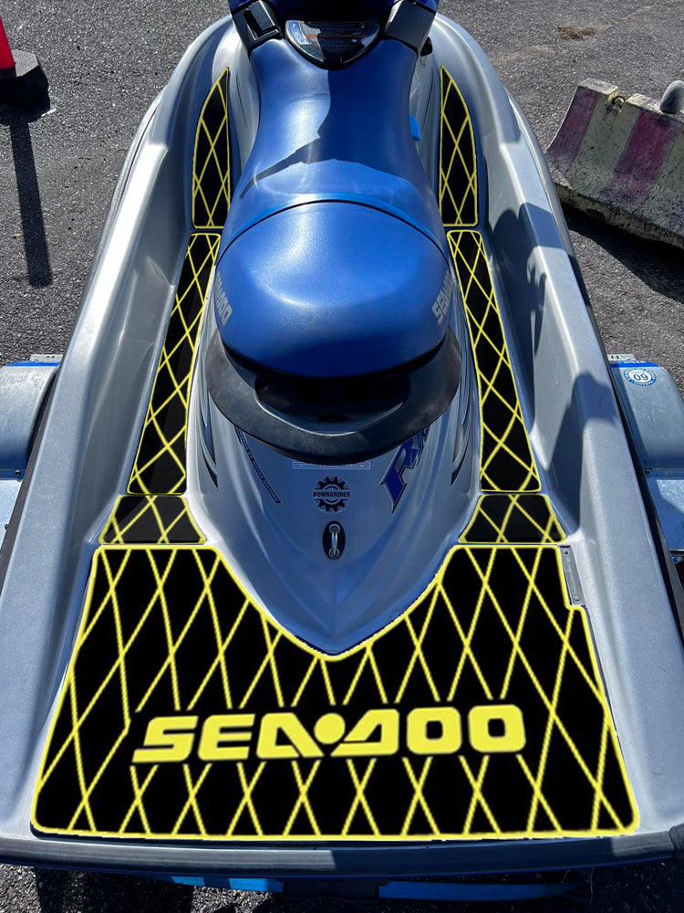 Custom 2001 SeaDoo RX Jet Ski EVA Traction Mats HzKaiCun